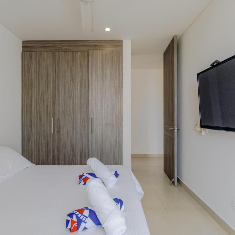 Moderno apartamento en Playa Salguero - Three-Bedroom Apartment with View - 27
