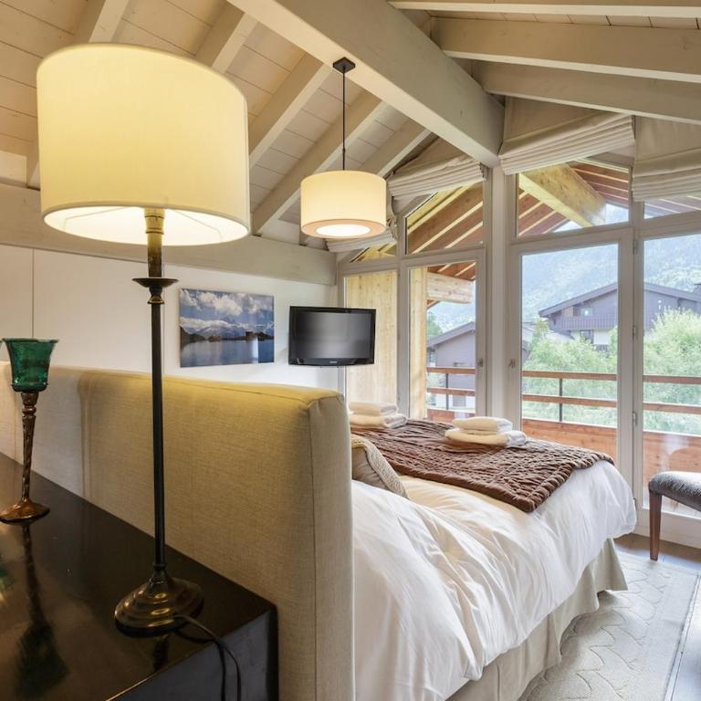 Property with peaceful surroundings in Les Houches - Appartement Deluxe - 12
