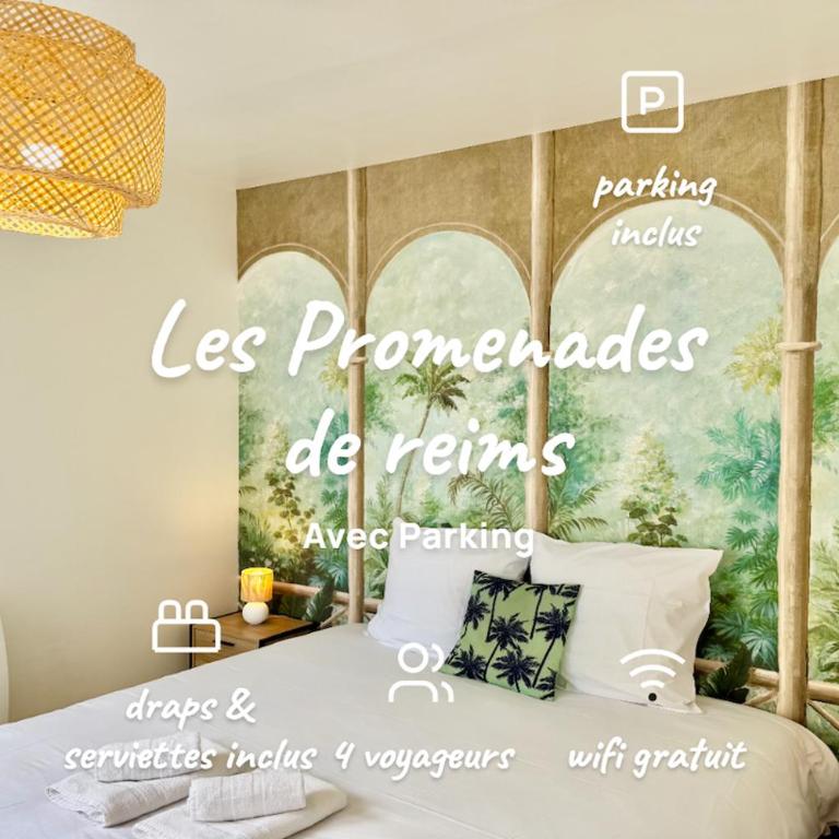Les Promenades dans Reims - Parking inclus - Apartment mit 1 Schlafzimmer - 1
