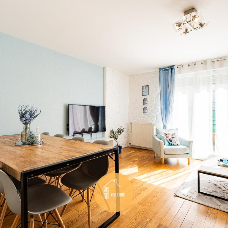 Duplex Le G - Reine des neiges 10 min Disney Paris - Appartement 3 Chambres - 21