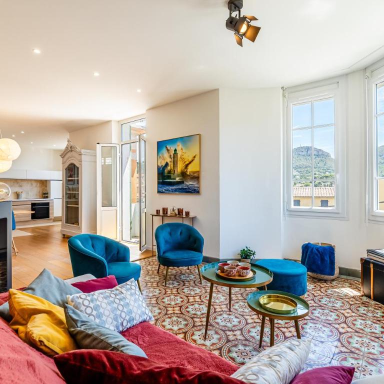 Les Oliviers, Charme & vue mer par dodo à Cassis - Apartment mit 2 Schlafzimmern - 1
