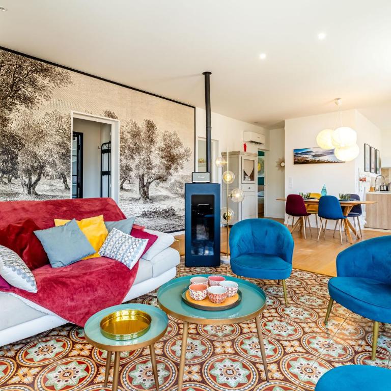 Les Oliviers, Charme & vue mer par dodo à Cassis - Apartment mit 2 Schlafzimmern - 10