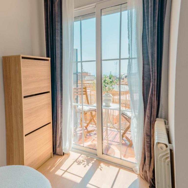 Bunkers del Carmel View Apartment with Balcony - Apartment mit Aussicht und Balkon - 3