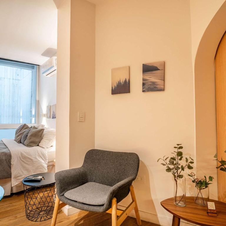 HOM I Wifi AirAcond Cultura Antiguedad Lastarria - Apartamento - 11