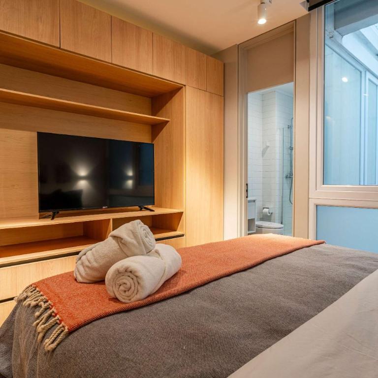 HOM I Wifi AirAcond Cultura Antiguedad Lastarria - Apartamento - 18