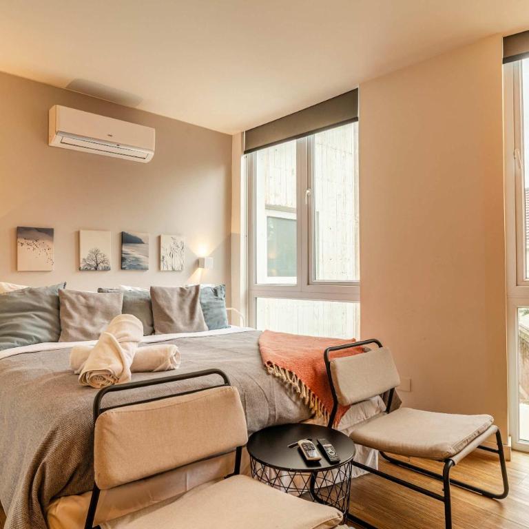 HOM l Wifi AirAcond Patrimonio Centro Lastarria - Apartamento - 25