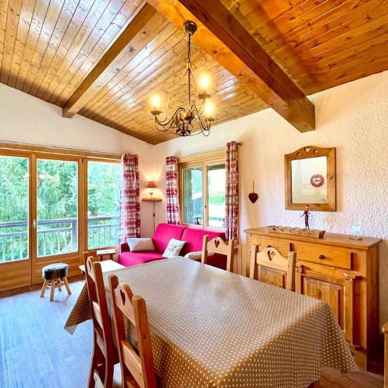 Appartement skis aux pieds avec balcon à Combloux - Appartement - 16