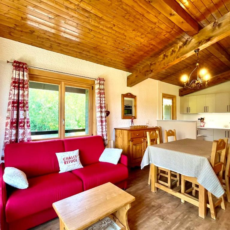 Appartement skis aux pieds avec balcon à Combloux - Appartement - 3