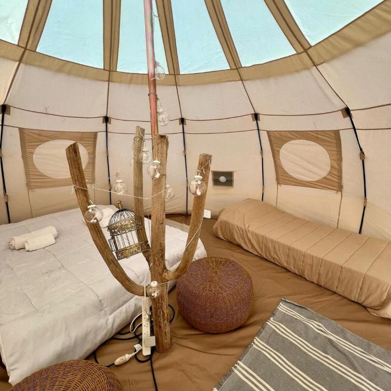 Glamping in the woods above the lake - Tienda - 20