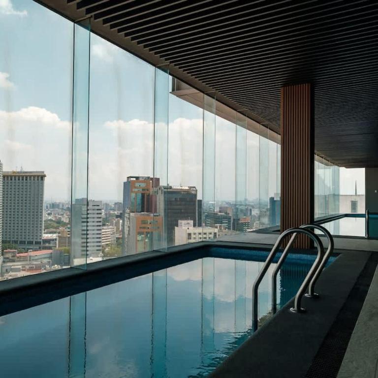 Skytown Reforma Studio Pool Spa & Skyline - Apartamento - 1