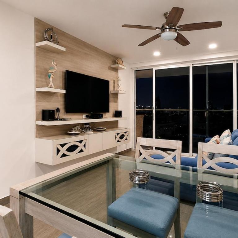 Spiaggia, Playa Privada, Rooftop Infinity Pool - Three-Bedroom Apartment - 5