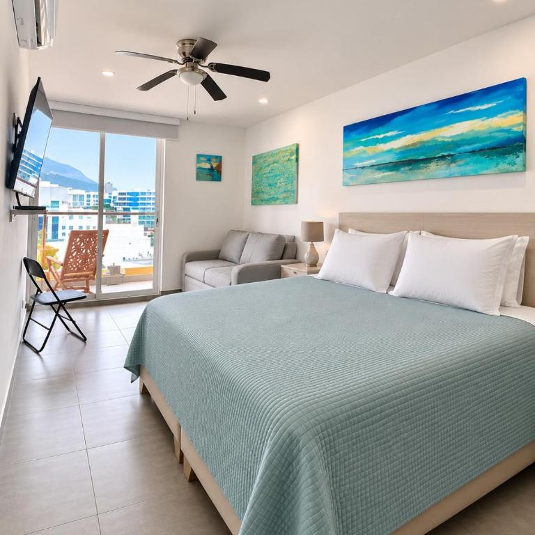Spiaggia, Playa Privada, Rooftop Infinity Pool - Three-Bedroom Apartment - 9