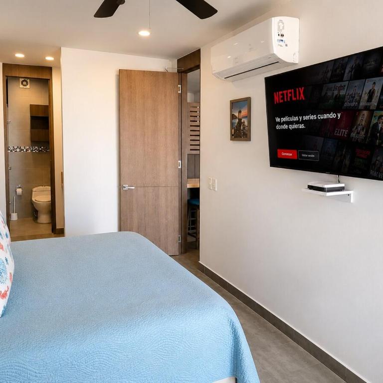 Spiaggia, Playa Privada, Rooftop Infinity Pool - Three-Bedroom Apartment - 20