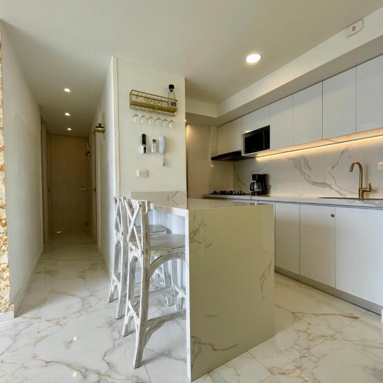 Vista al Mar, Piscina, Piso 26, Playa 5 minutos caminando, Centro y Aeropuerto 10 minutos en carro, VISITAS PERMITIDAS - Apartment - 41