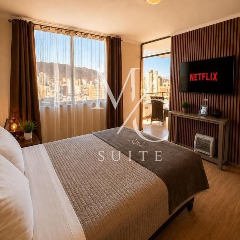 Disponible Exclusivo Depto Central. Clinica Antofagasta. Wi-Fi Parking y Factura - Apartamento de 1 dormitorio con vistas a la ciudad - 11