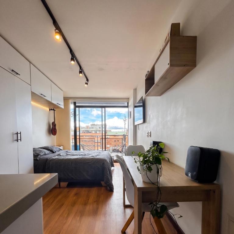 Loft Moderno a 5 min del Movistar Arena, Bogotá - Apartamento de 1 dormitorio - 2