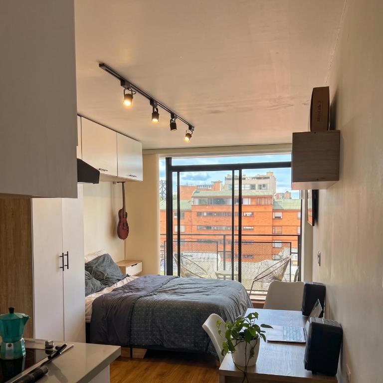 Loft Moderno a 5 min del Movistar Arena, Bogotá - Apartamento de 1 dormitorio - 8