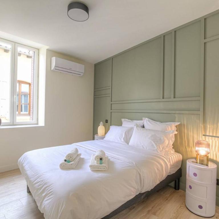 La suite Guillaume, T2 cosy contemporain - Appartement 1 Chambre - 2