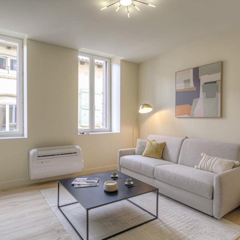 La suite Guillaume, T2 cosy contemporain - Appartement 1 Chambre - 9