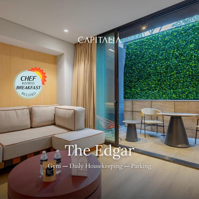 Capitalia The Edgar - Apartment mit 1 Schlafzimmer und Terrasse - 12