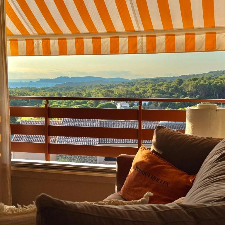 Appt cosy vue mer panoramique à Giens - Plages à pieds - Appartement 2 Chambres - 5
