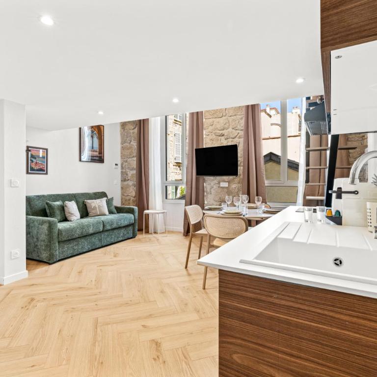 Merveilleux Duplex Centre ville de Nice, climatisé et rénové ! - Appartement 1 Chambre - 12