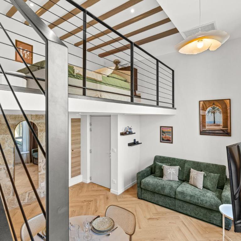 Merveilleux Duplex Centre ville de Nice, climatisé et rénové ! - Appartement 1 Chambre - 9