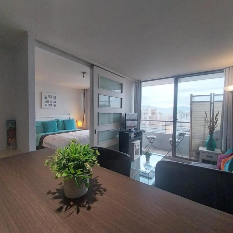 Vista Ciudad y Montañas - Apartamento de 1 dormitorio - 54
