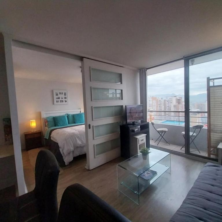 Vista Ciudad y Montañas - Apartamento de 1 dormitorio - 57
