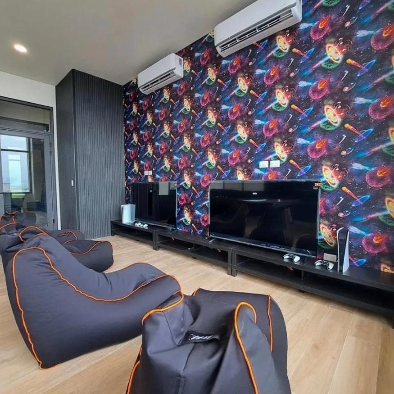 Loft doble altura en Centro de Monterrey Alberca y estacionamiento - Apartamento de 1 dormitorio - 5