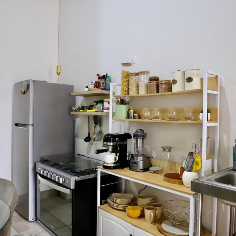 Loft doble altura en Centro de Monterrey Alberca y estacionamiento - Apartamento de 1 dormitorio - 19