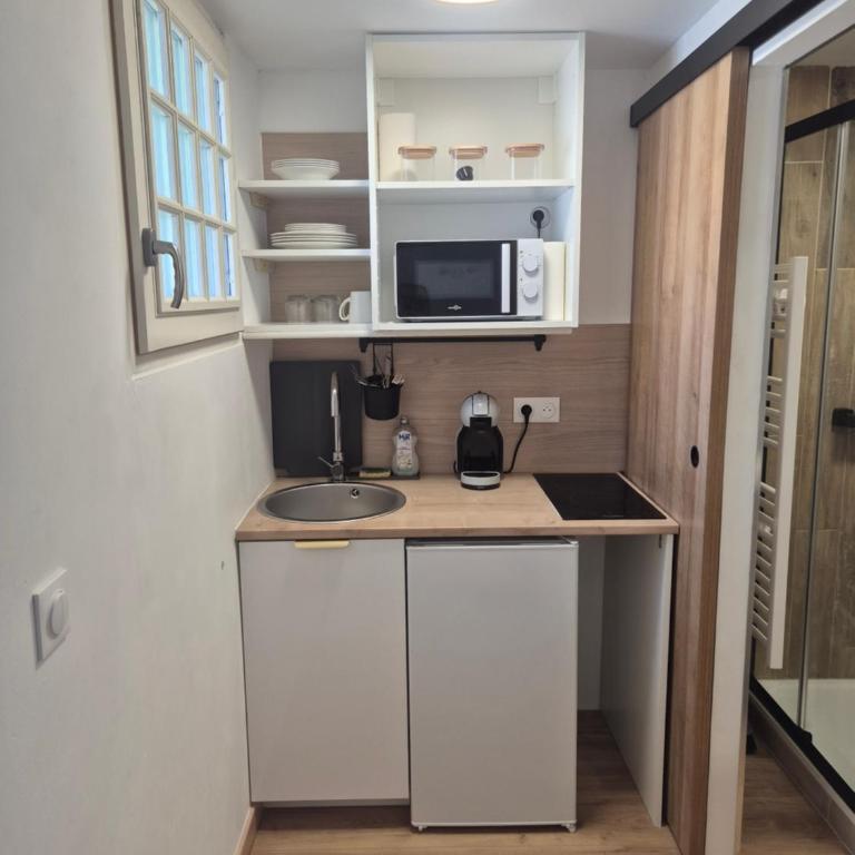 Studio de charme au coeur du vieux Rouen Calme et jardin - Appartamento con 1 Camera da Letto - 5