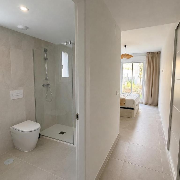 New modern in La Cala with terrace and pool - Three-Bedroom Apartment - 13