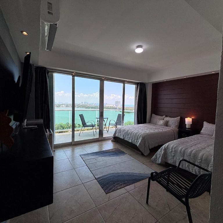 Walk to Party Center and enjoy a great beach at Punta Cancun - Apartamento de 1 dormitorio - 7