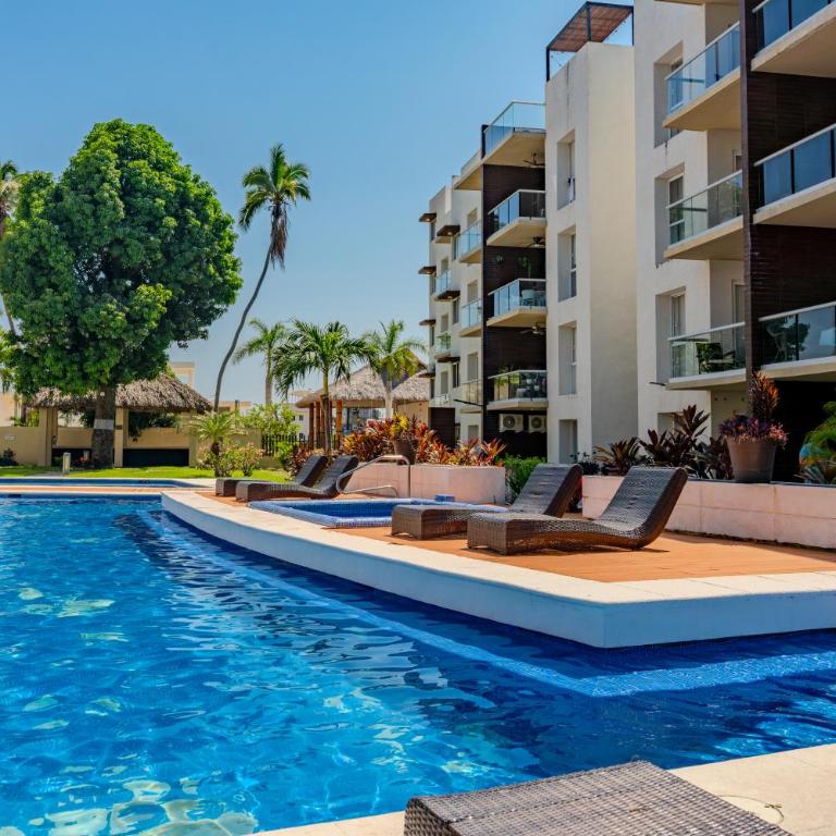 Acapulco Getaway Pool & Jacuzzi 2 BR - Apartment mit 2 Schlafzimmern - 7