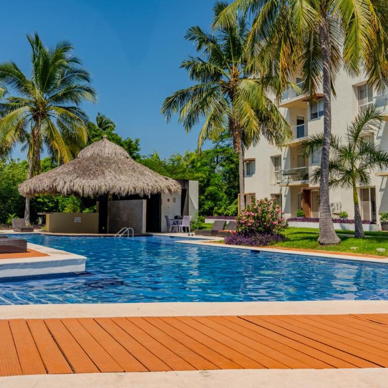 Acapulco Getaway Pool & Jacuzzi 2 BR - Apartment mit 2 Schlafzimmern - 21