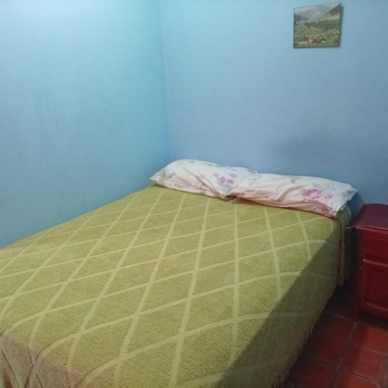 Hostal Mechita Mamani - Habitación con cama extragrande y vistas a la montaña - 1