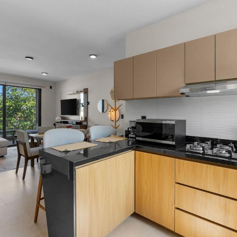 2BR · King ·Alberca· Jacuzzi ·Cerca del Aeropuerto - Apartment mit Balkon - 21