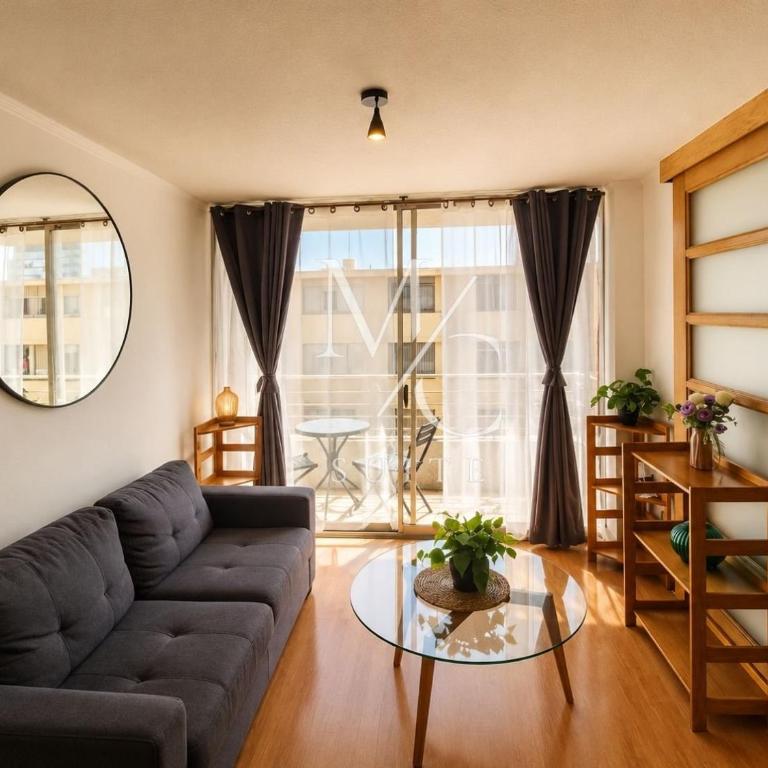 Disponibles Deptos Central, Uribe 305, Mall Plaza 1, 2 y 3 dormitorios. Parking, Wifi y Factura - Apartamento de 1 dormitorio con balcón - 9