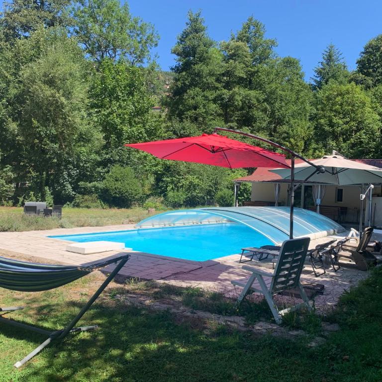 Le Clapot- Les Iris - Chambre Double avec Salle de Bains Privative - 12