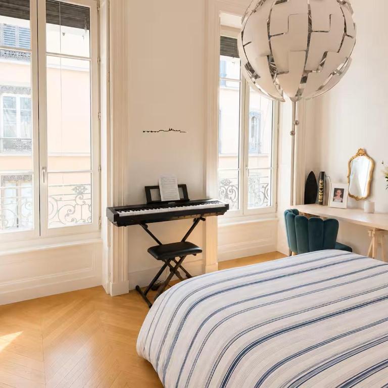 Le République - Appartement familial avec 3 chambres à Bellecour - Apartamento Superior - 8