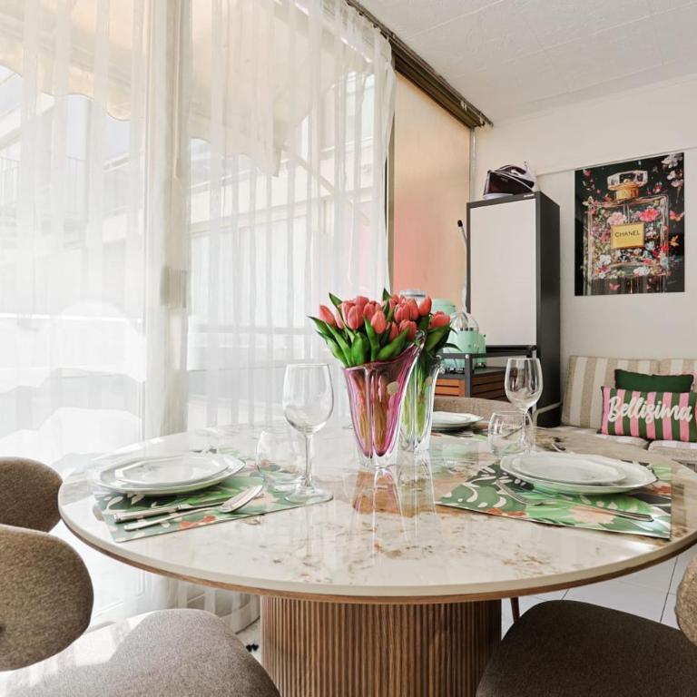 140m of palace of festival#Croisette#beach#city centre Cannes#Palace#aircondition#free WiFI#Private#elevator#terras - Appartement 1 Chambre - 7