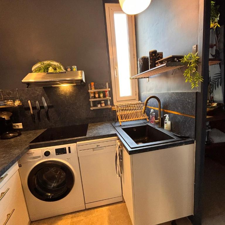 Oasis deco nature atypique avec clim centre beziers - Appartamento con 2 Camere da Letto - 14