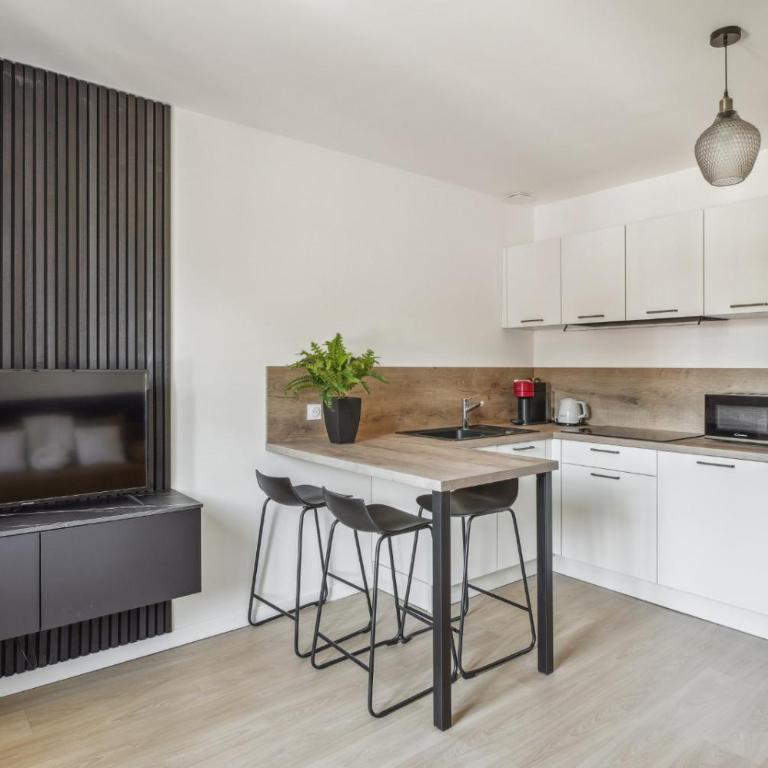 Le Chapelle -T2 Cosy pour 4- Lyon 8 - Apartamento de 1 dormitorio - 10