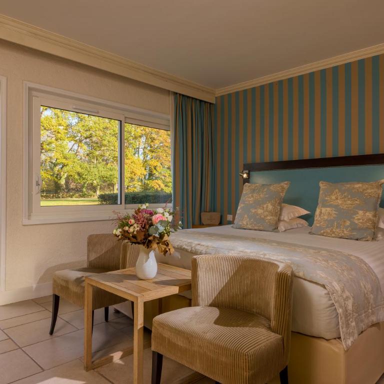 Les Manoirs de Tourgéville - Chambre Double - Vue sur Jardin - 2