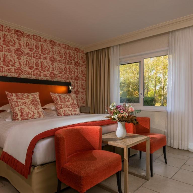 Les Manoirs de Tourgéville - Chambre Double - Vue sur Jardin - 3
