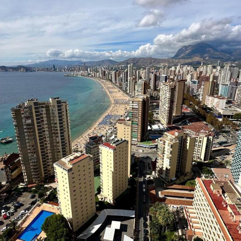 Bl Piso 2 dormitorios Tropic Mar Benidorm - Apartment mit 2 Schlafzimmern und Meerblick - 11