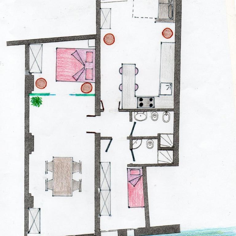 Luxury flat balcony on the water - Two-Bedroom Apartment with Balcony - 28