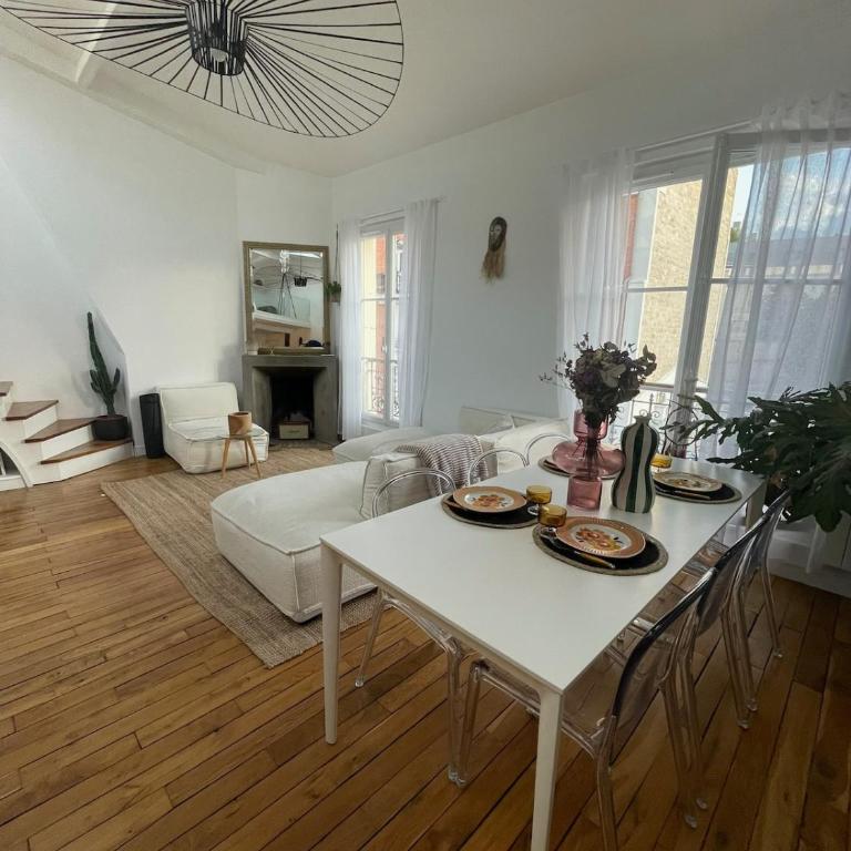 Montmartre duplex with rooftop & panoramic views - Appartement 2 Chambres - 4