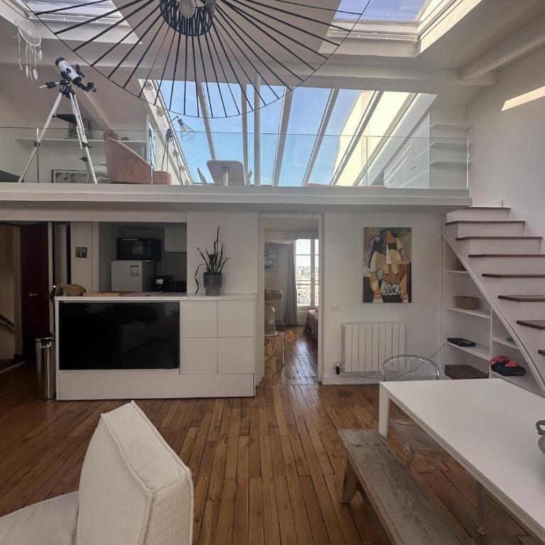 Montmartre duplex with rooftop & panoramic views - Appartement 2 Chambres - 3